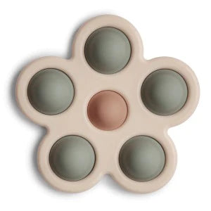 Mushie Flower Press Toy - 2 colours