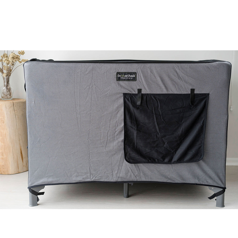 Travel Cot SnoozeShade Blackout Cover
