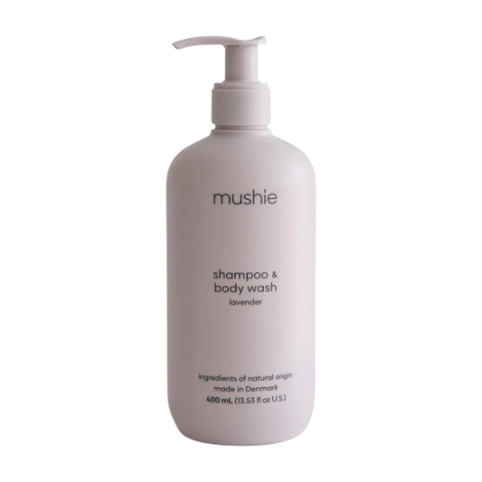 Mushie Shampoo & Body Wash (Lavender) 400ml